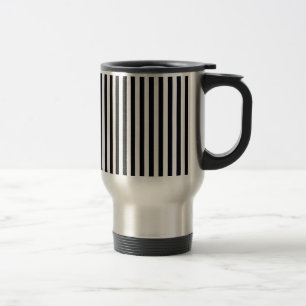 Caneca Térmica Boutique Stripes Negras -