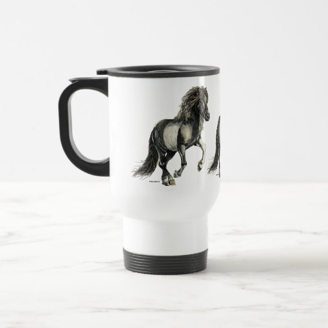 Caneca Térmica Brana Pinto cavalo islandês (Esquerda)
