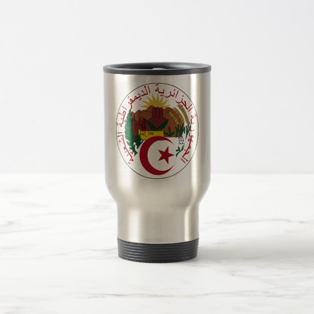 Caneca Térmica Brasão de Argélia (Centro)