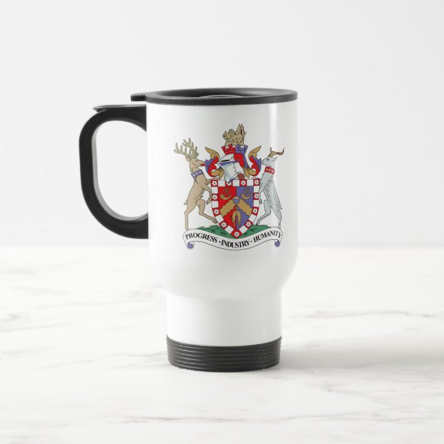 Caneca Térmica Brasão de Bradford (Esquerda)