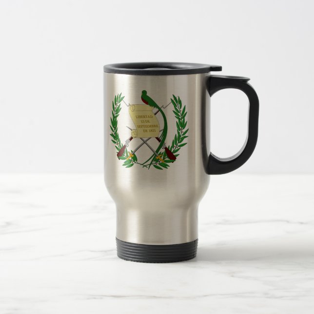 Caneca Térmica Brasão de Guatemala (Direita)
