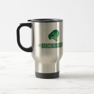Caneca Térmica Brócolis Engraçado