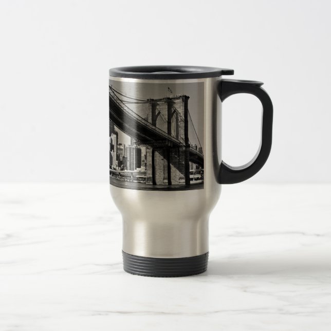 Caneca Térmica Brooklyn Bridge Nova Iorque (Direita)