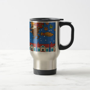 Caneca Térmica bruxa do xmas Befana