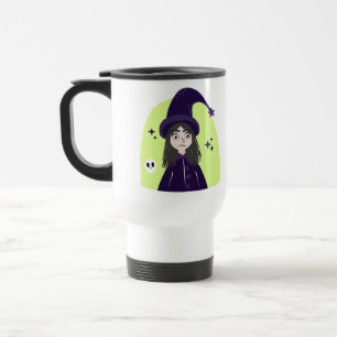 Caneca Térmica Bruxa Encantadora e Irritada Fofa