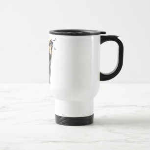 Caneca Térmica Bruxa Mística em Lua Cheia