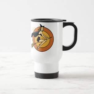 Caneca Térmica Bruxa Retro