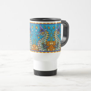 CANECA TÉRMICA BRUXAS DE MAR DE CANDY, SOB O CAMPO MARÍTIMO