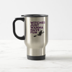 Caneca Térmica Bruxas Só Querem Divertir-Se Clássico