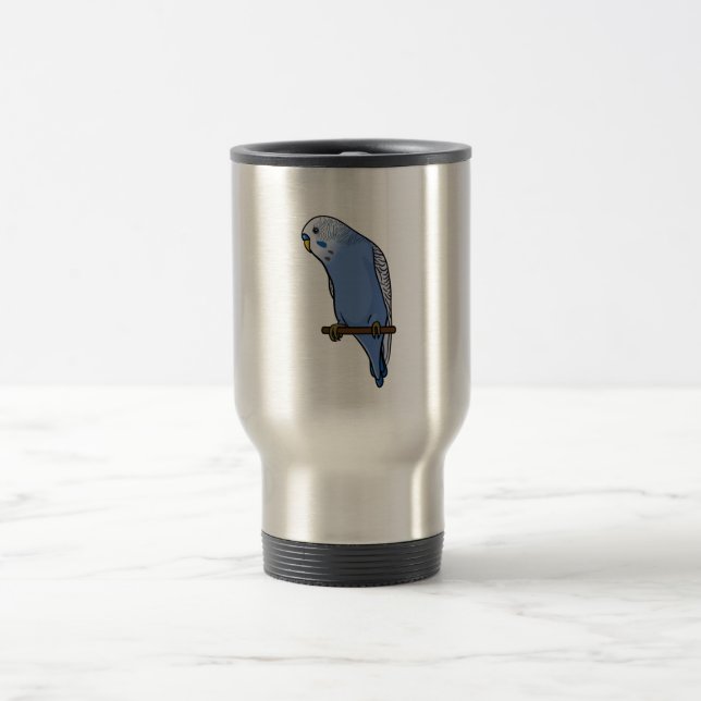 Caneca Térmica Budgie azul (Centro)