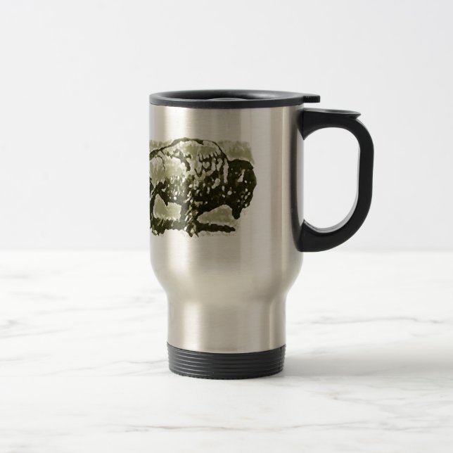 Caneca Térmica Buffalo Art (Direita)