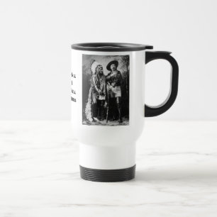 Caneca Térmica Buffalo Bill Cody & Sitting Bull - Veja Ambos Os L