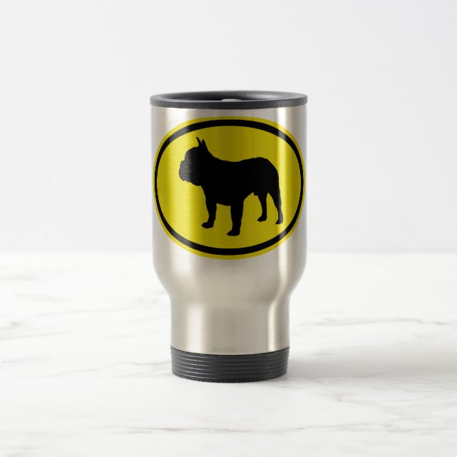 Caneca Térmica Buldogue francês (Centro)