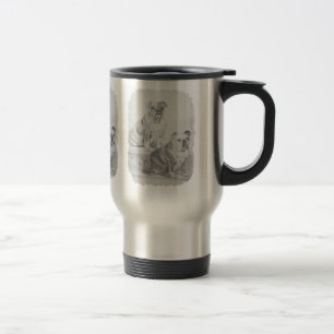Caneca Térmica Buldogues, Levi e Bella ingleses