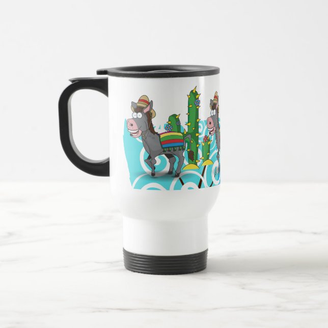 Caneca Térmica Burro Mexicano (Esquerda)