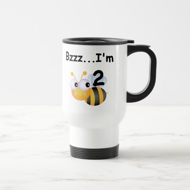 Caneca Térmica Buzz Bumblebee segundo aniversário T-shirts e pres (Direita)