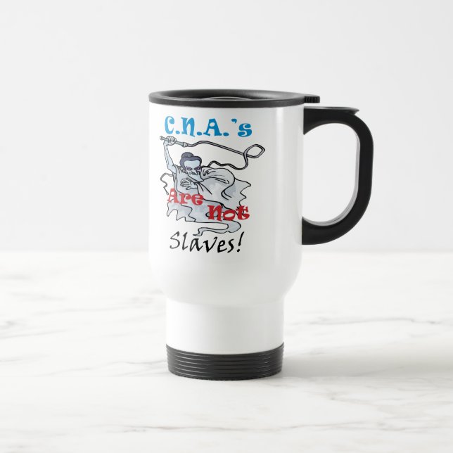 Caneca Térmica C.N.A. não são escravos (Direita)
