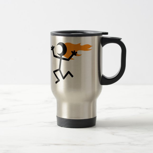 Caneca Térmica Cabeça de Flaming (Direita)