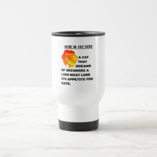Caneca Térmica Cabeça de Leão Rugindo