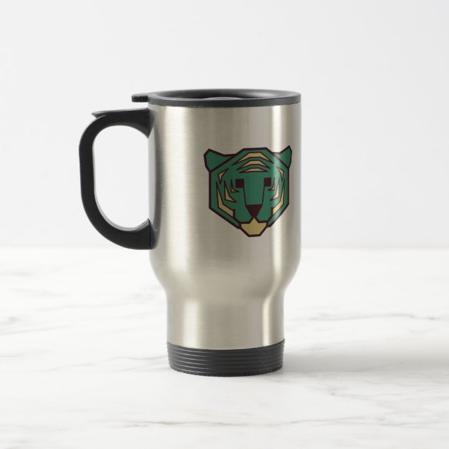 Caneca Térmica Cabeça de Tigre Azul (Esquerda)
