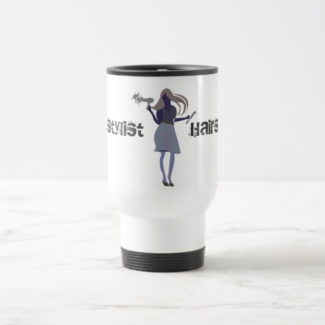 Caneca Térmica Cabeleireiro bonitos do salão de beleza do (Centro)
