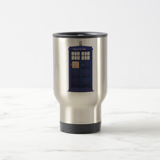 Caneca Térmica Cabine de Polícia Britânica (Centro)