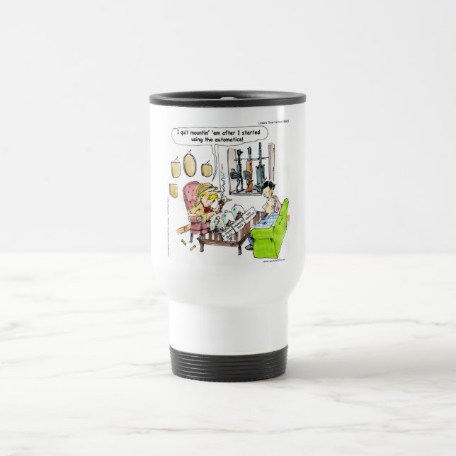 Caneca Térmica Caça Com Presentes Engraçados de Automáticos e Cam (Centro)