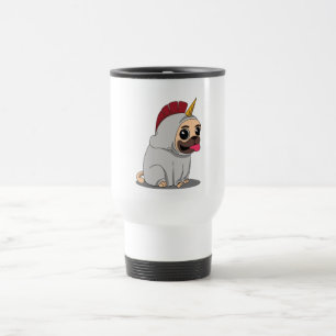 Caneca Térmica Cachorro de Pug, Filhote,