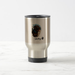 Caneca Térmica Cachorro Labrador de Chocolate Bonito - Bailey P