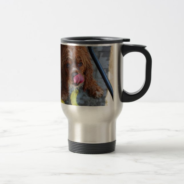 Caneca Térmica Cachorro Molhado com uma Banana (Direita)