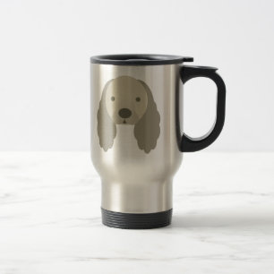 CANECA TÉRMICA CACHORRO SPANIEL COCKER KAWAII TÃO DOCE