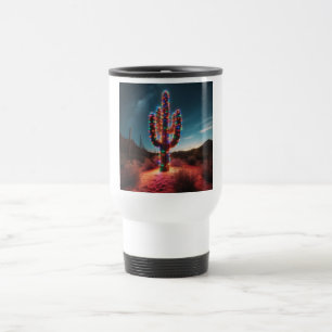 Caneca Térmica Cacto do deserto do sudoeste do Natal