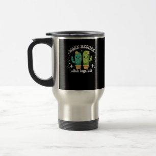 Caneca Térmica Cactus Work Bestie Job Office Best Friend Women's