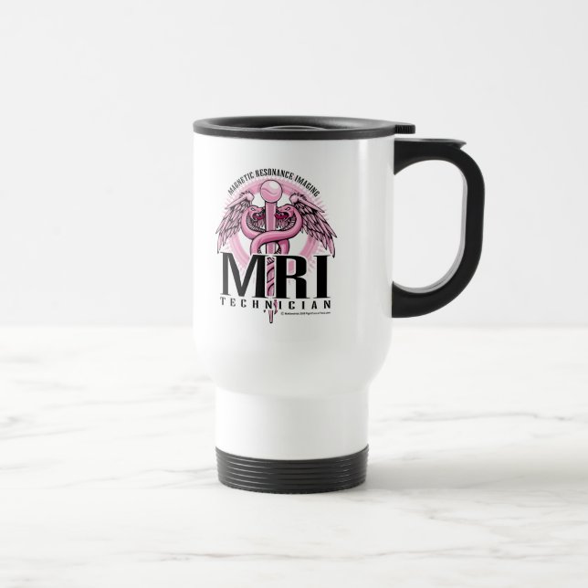 Caneca Térmica Caduceus cor-de-rosa de MRI (Direita)