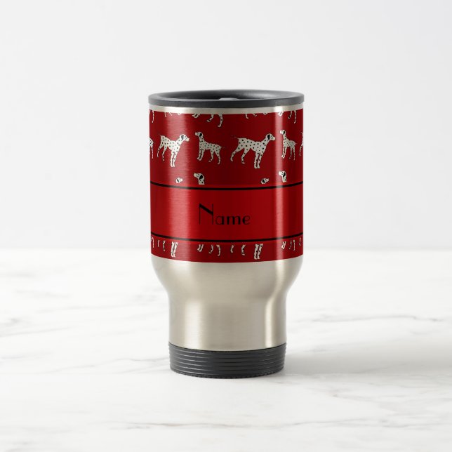 Caneca Térmica Cães dalmacianos vermelhos (Centro)