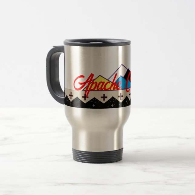 Caneca Térmica Café Apache® 1. (Frente Esquerda)