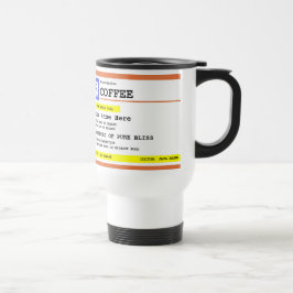Caneca Térmica Café da prescrição personalizado