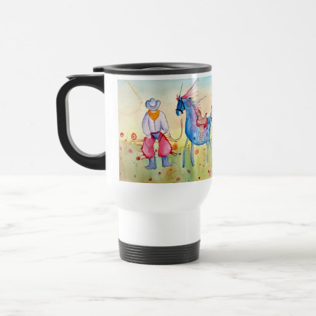 Caneca Térmica Café de Cowboy (Esquerda)