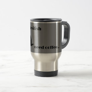 Caneca Térmica café diabo da Tasmânia