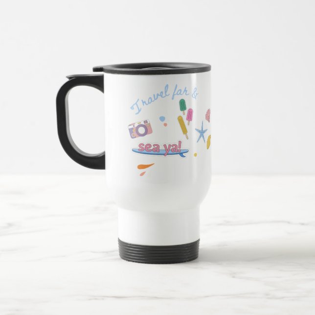 Caneca Térmica Café e Tea Mug com Viagem (Esquerda)