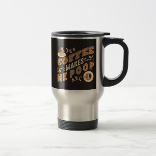 Caneca Térmica Café Engraçado Faz-Me Pop