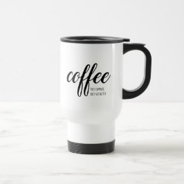Caneca Térmica "Café" - esta viagem melhorou