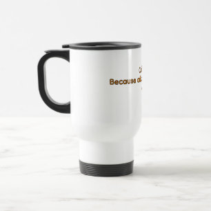 Caneca Térmica Café Porque a Vida Adulta é Difícil – Café Diverti