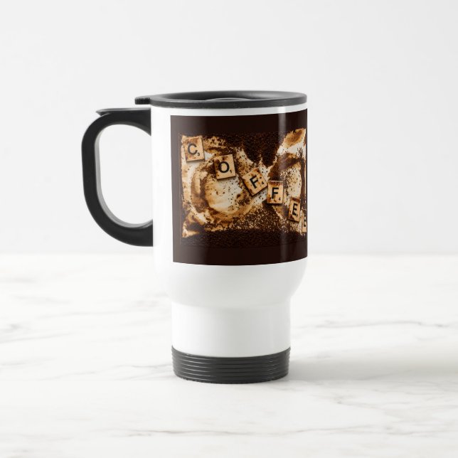 Caneca Térmica Café sobre Café (Esquerda)