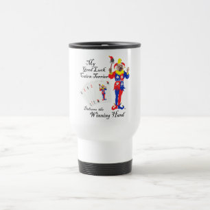 Caneca Térmica Cairn Terrier Pôquer Sortudo