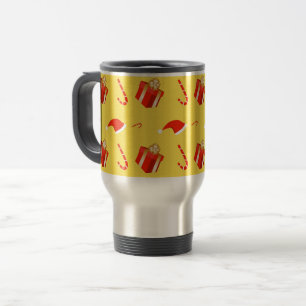 Caneca Térmica Caixa de presentes de Natal Cana de chocolate