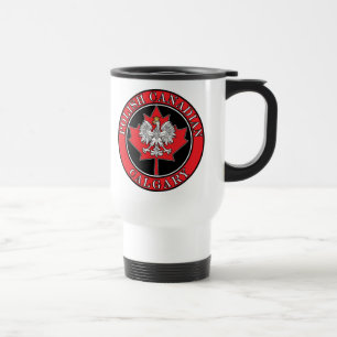Caneca Térmica Calgary Round Polonês Folha