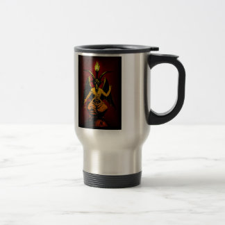 Caneca Térmica Cálice satânico do viagem da cabra