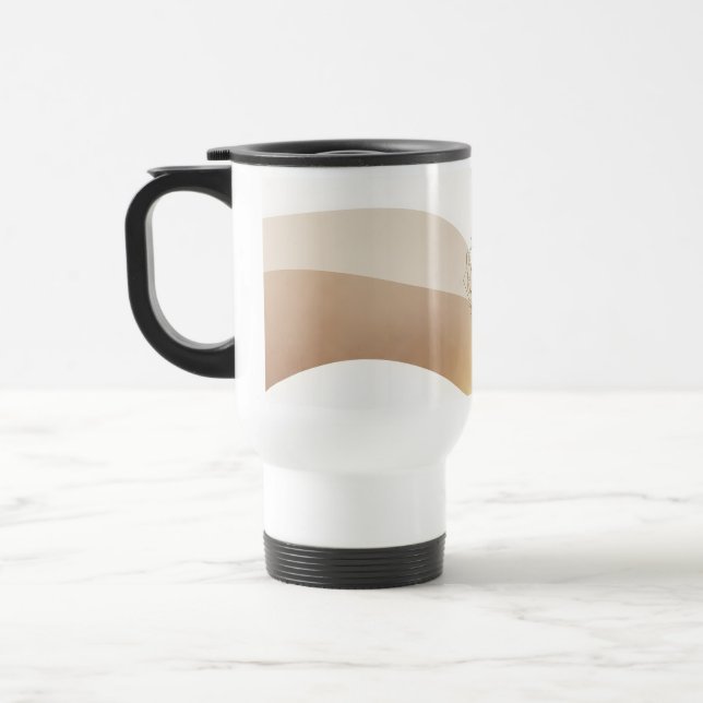 Caneca Térmica Calm Desert Waves com Fennec Essence | Se Mínimo (Esquerda)