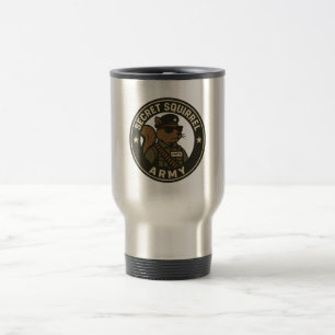 Caneca Térmica Cama do Exército de Esquilo Secreto